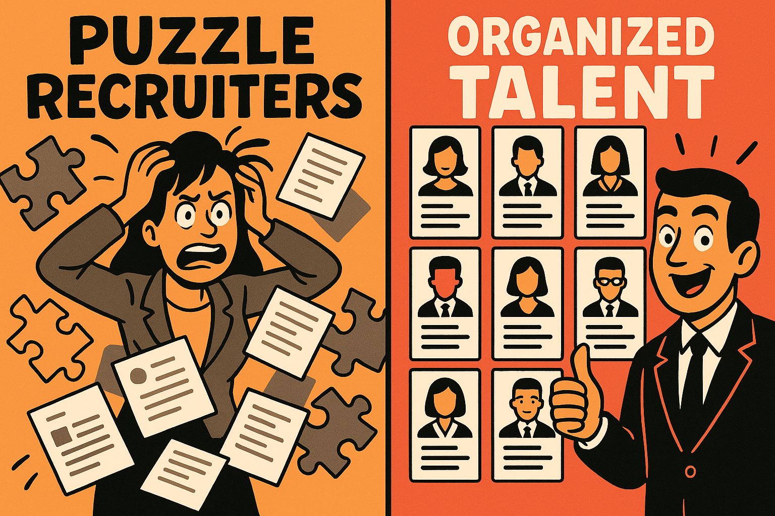 Problems We Solve: Fragmented Presentation of Talent