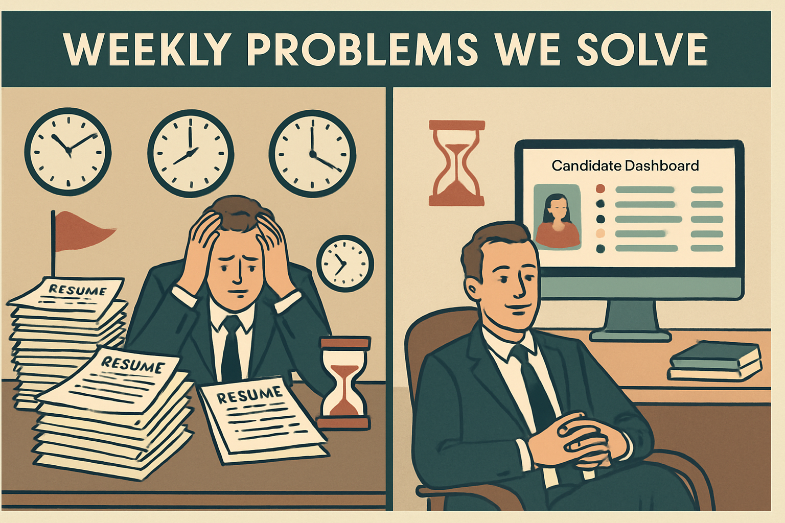 Problems We Solve: Time Wasted Sorting Through Unqualified Talent